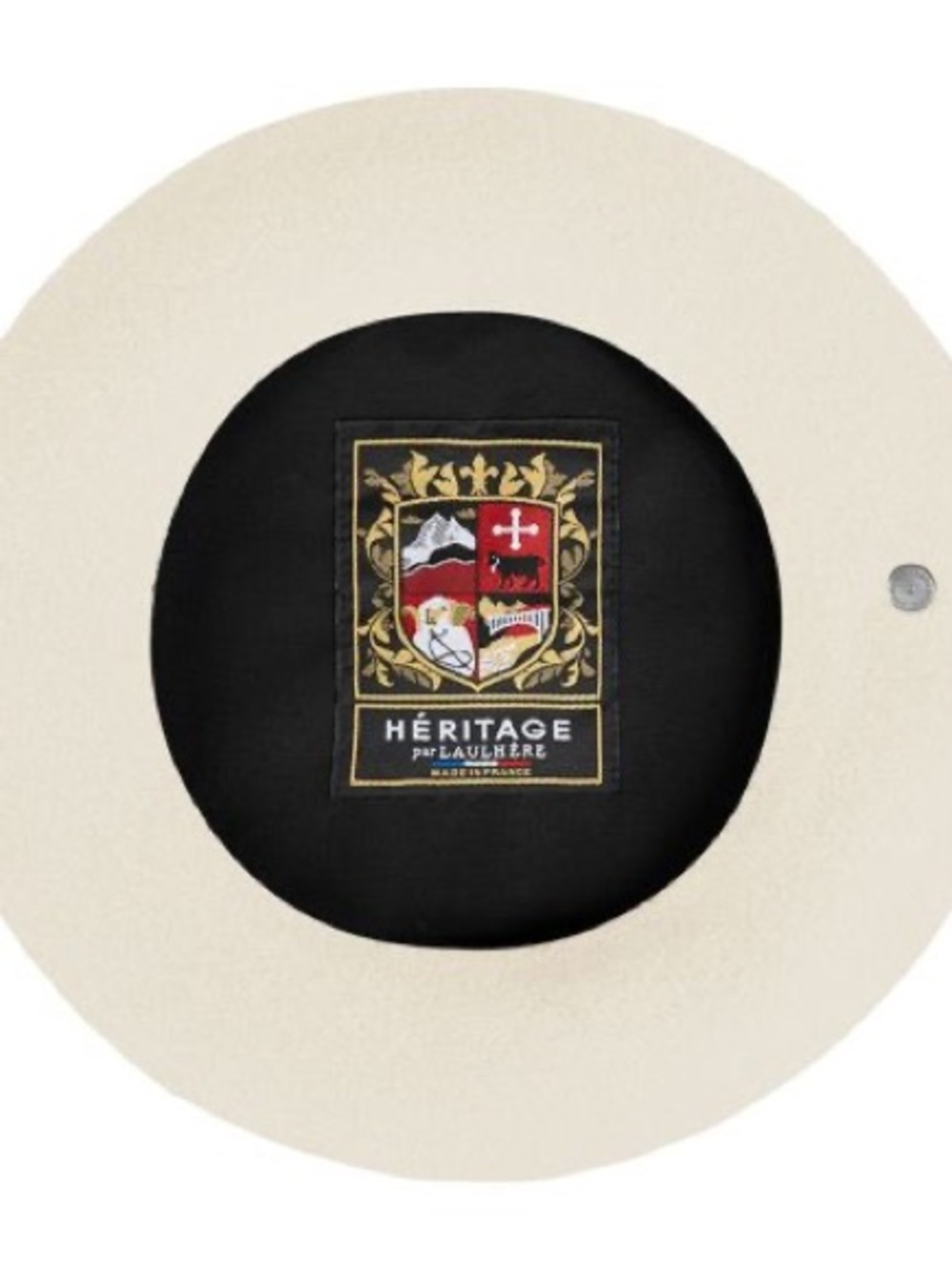Héritage by Laulhère Ivory Beret